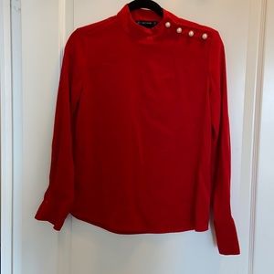 Zara Blouse with pearl details